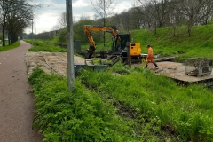 Lekkage stuw ringkade, De Meern - 1